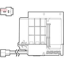Vnútorný ventilátor DENSO DEA17033