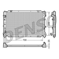 Chladič motora DENSO DRM10089