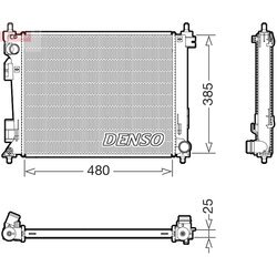 Chladič motora DENSO DRM43011