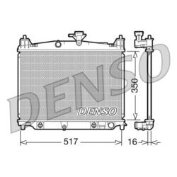 Chladič motora DENSO DRM44019