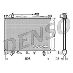 Chladič motora DENSO DRM47021