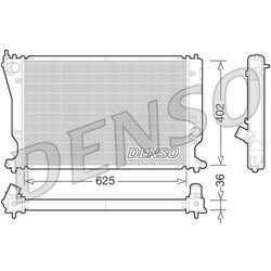 Chladič motora DENSO DRM50073