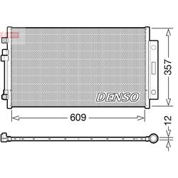 Kondenzátor klimatizácie DENSO DCN09004