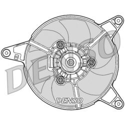 Ventilátor chladenia motora DENSO DER09090