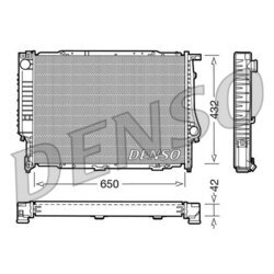 Chladič motora DENSO DRM05055