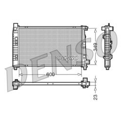 Chladič motora DENSO DRM17100