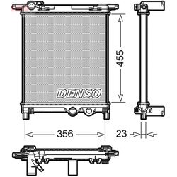 Chladič motora DENSO DRM32036