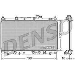 Chladič motora DENSO DRM40012