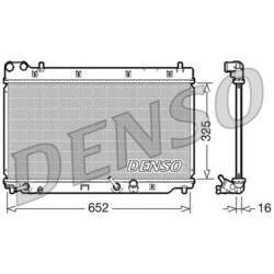 Chladič motora DENSO DRM40014