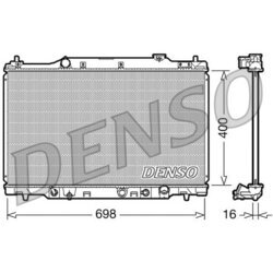 Chladič motora DENSO DRM40016