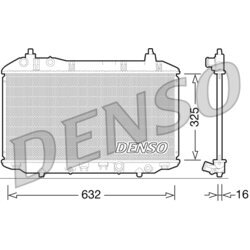 Chladič motora DENSO DRM40031