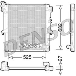Chladič motora DENSO DRM45034