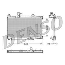 Chladič motora DENSO DRM50007