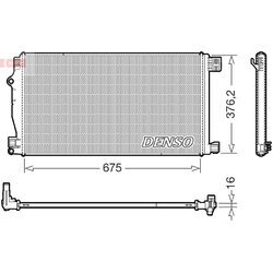 Chladič motora DENSO DRM50147