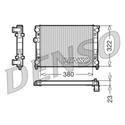 Chladič motora DENSO DRM99001