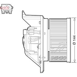 Vnútorný ventilátor DENSO DEA05005