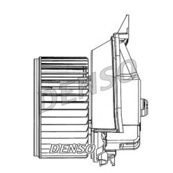 Vnútorný ventilátor DENSO DEA09203 - obr. 1