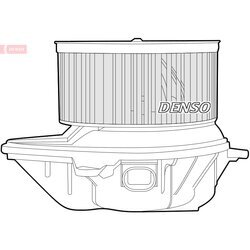 Vnútorný ventilátor DENSO DEA23007 - obr. 1