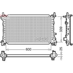 Chladič motora DENSO DRM10002