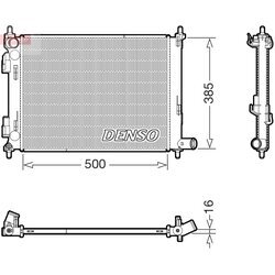 Chladič motora DENSO DRM43013