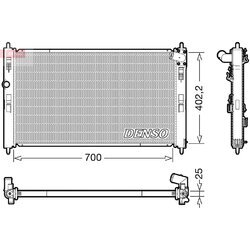 Chladič motora DENSO DRM45053