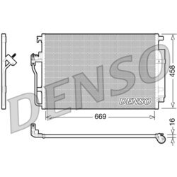 Kondenzátor klimatizácie DENSO DCN17056