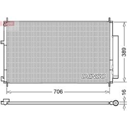 Kondenzátor klimatizácie DENSO DCN40024