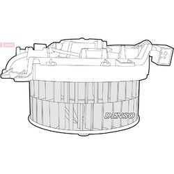 Vnútorný ventilátor DENSO DEA17013 - obr. 1