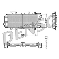 Chladič motora DENSO DRM10019