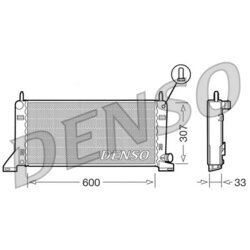 Chladič motora DENSO DRM10020