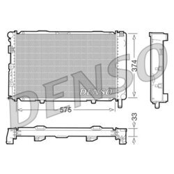 Chladič motora DENSO DRM17064