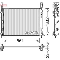 Chladič motora DENSO DRM23042