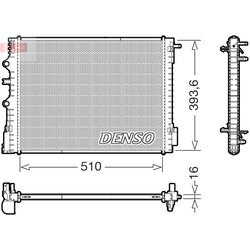 Chladič motora DENSO DRM23120