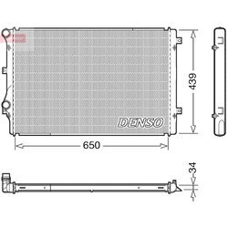 Chladič motora DENSO DRM32041