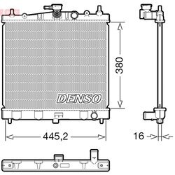 Chladič motora DENSO DRM46067