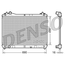 Chladič motora DENSO DRM47016