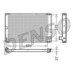 Chladič motora DENSO DRM50023