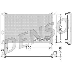 Chladič motora DENSO DRM50076