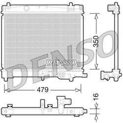 Chladič motora DENSO DRM50078