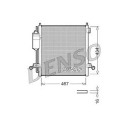 Kondenzátor klimatizácie DENSO DCN45001