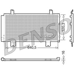 Kondenzátor klimatizácie DENSO DCN51007