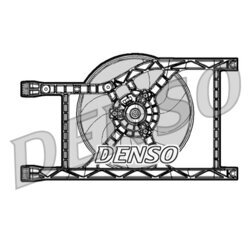 Ventilátor chladenia motora DENSO DER09047