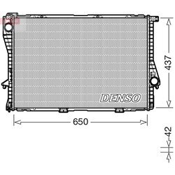 Chladič motora DENSO DRM05048