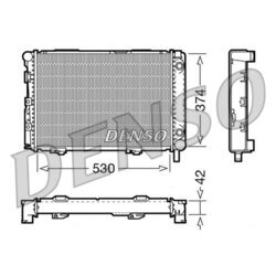 Chladič motora DENSO DRM17026