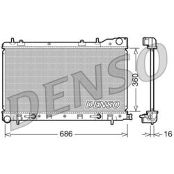 Chladič motora DENSO DRM36001