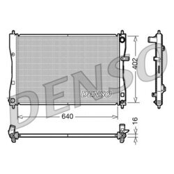 Chladič motora DENSO DRM45009