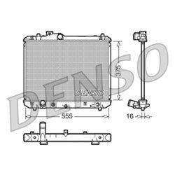 Chladič motora DENSO DRM47007