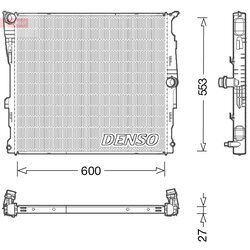 Chladič motora DENSO DRM05008