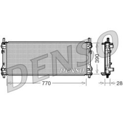 Chladič motora DENSO DRM10103