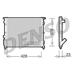 Chladič motora DENSO DRM23001